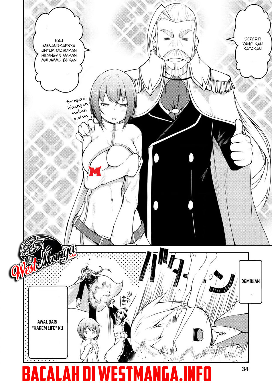 Kikaku Hazure no Eiyuu ni Sodaterareta, Joushiki Hazure no Mahou Kenshi Chapter 01 Gambar 36